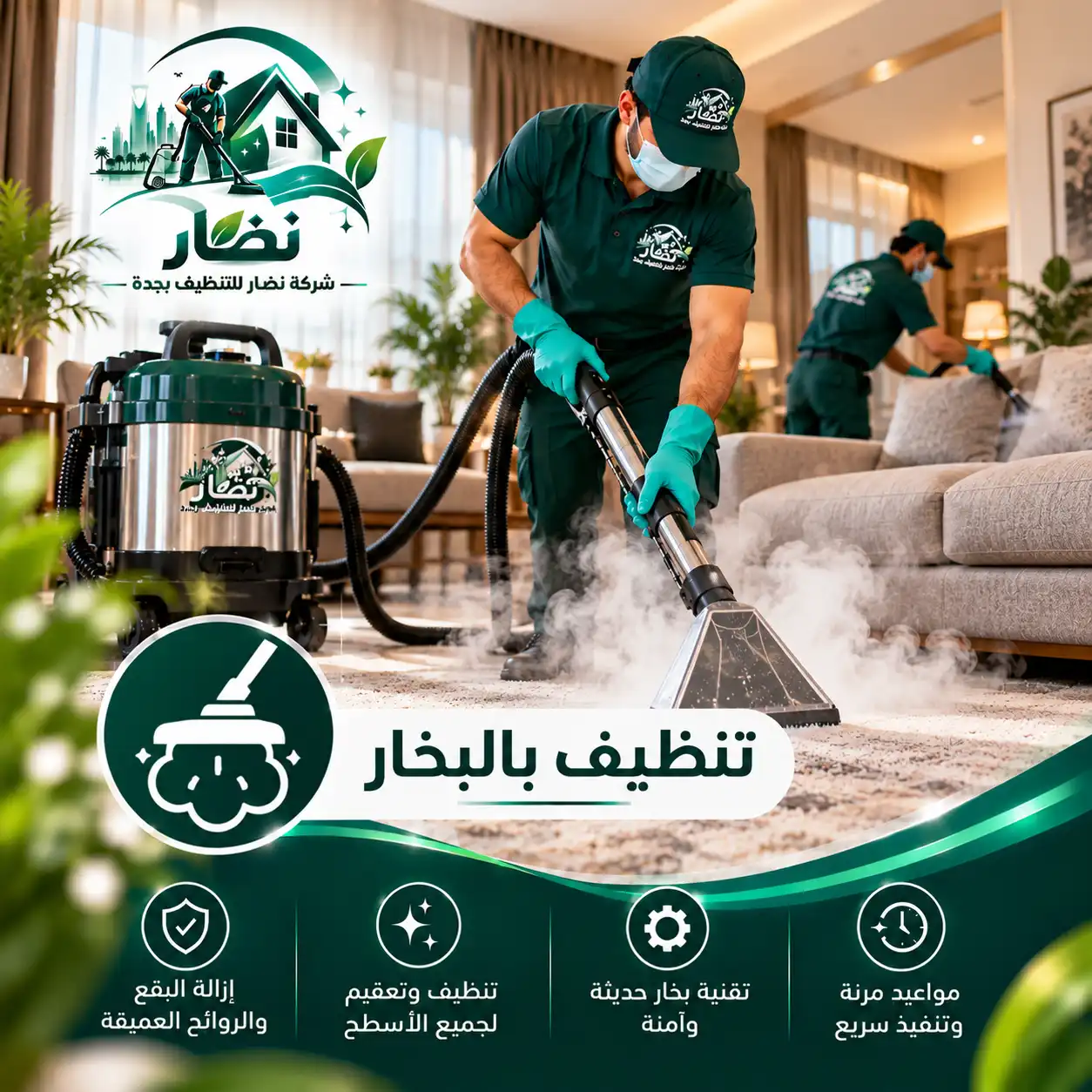 أجهزة التعقيم والتطهير بالبخار